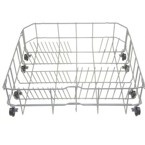 Panier inférieur avec roulettes (52,7 x 52 x 19,5 cm) pour lave-vaisselle Beko, Vedette, Oceanic