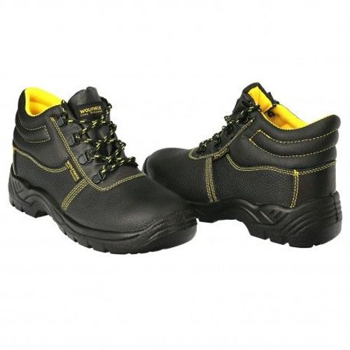 Botas Seguridad S3 Piel Negra Wolfpack N? 43