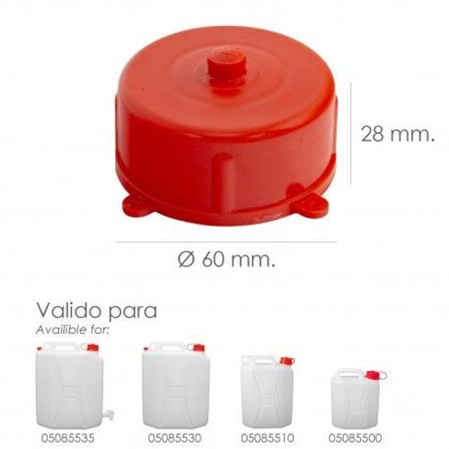 Bouchon de tambour alimentaire 5 / 10 / 20 Litres