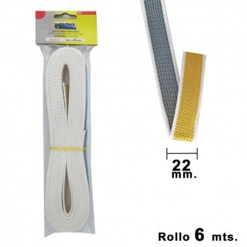 Ruban Aveugle Wolfpack Bicolor 22 mm. Rouleau 6 mètres
