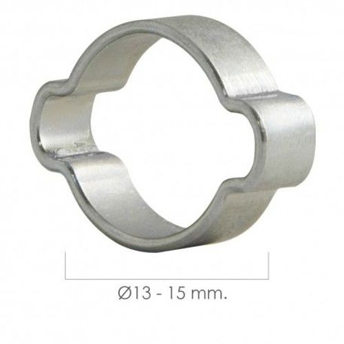 Pince deux oreilles Ø 13-15 mm.