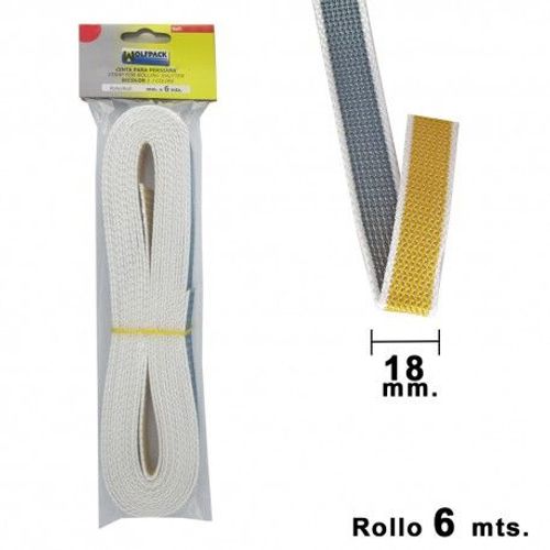 Ruban Aveugle Wolfpack Bicolor 18 mm. Rouleau 6 mètres