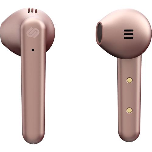 Urbanista Stockholm PLUS - Écouteurs sans fil avec micro - intra-auriculaire - Bluetooth - rose gold