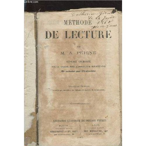 Méthode De Lecture - Nouvelle Édition