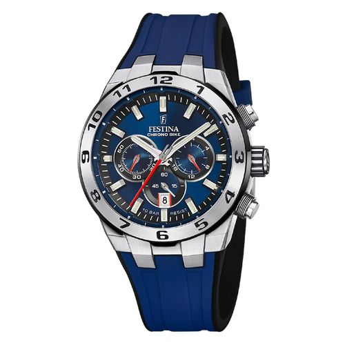Montre Festina Chrono Bike Silicone Bleu