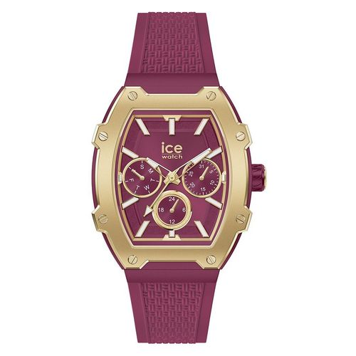 Montre Femme Ice Watch Ice Boliday Gold Burgundy