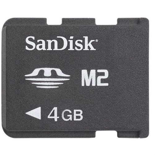 SanDisk - Carte mémoire flash - 4 Go - Memory Stick Micro (M2)