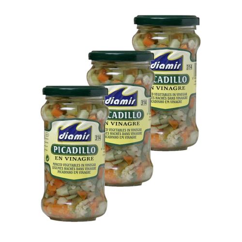 Lot 3x Pickle De Légumes Au Vinaigre - Bocal 300g
