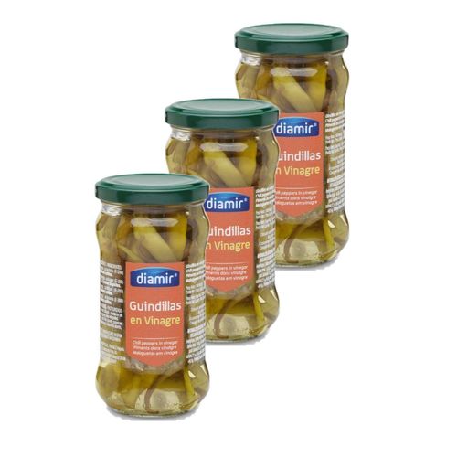 Lot 3x Piment Au Vinaigre - Bocal 300g