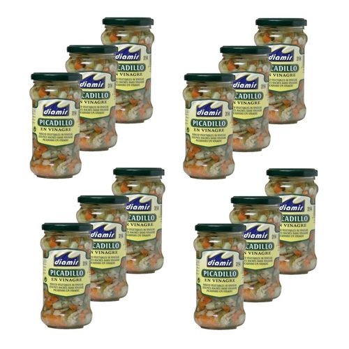 Lot 12x Pickle De Légumes Au Vinaigre - Bocal 300g