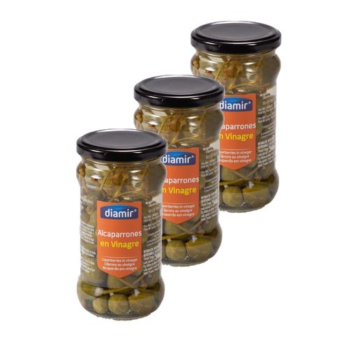 Lot 3x Câpron Au Vinaigre - Bocal 300g