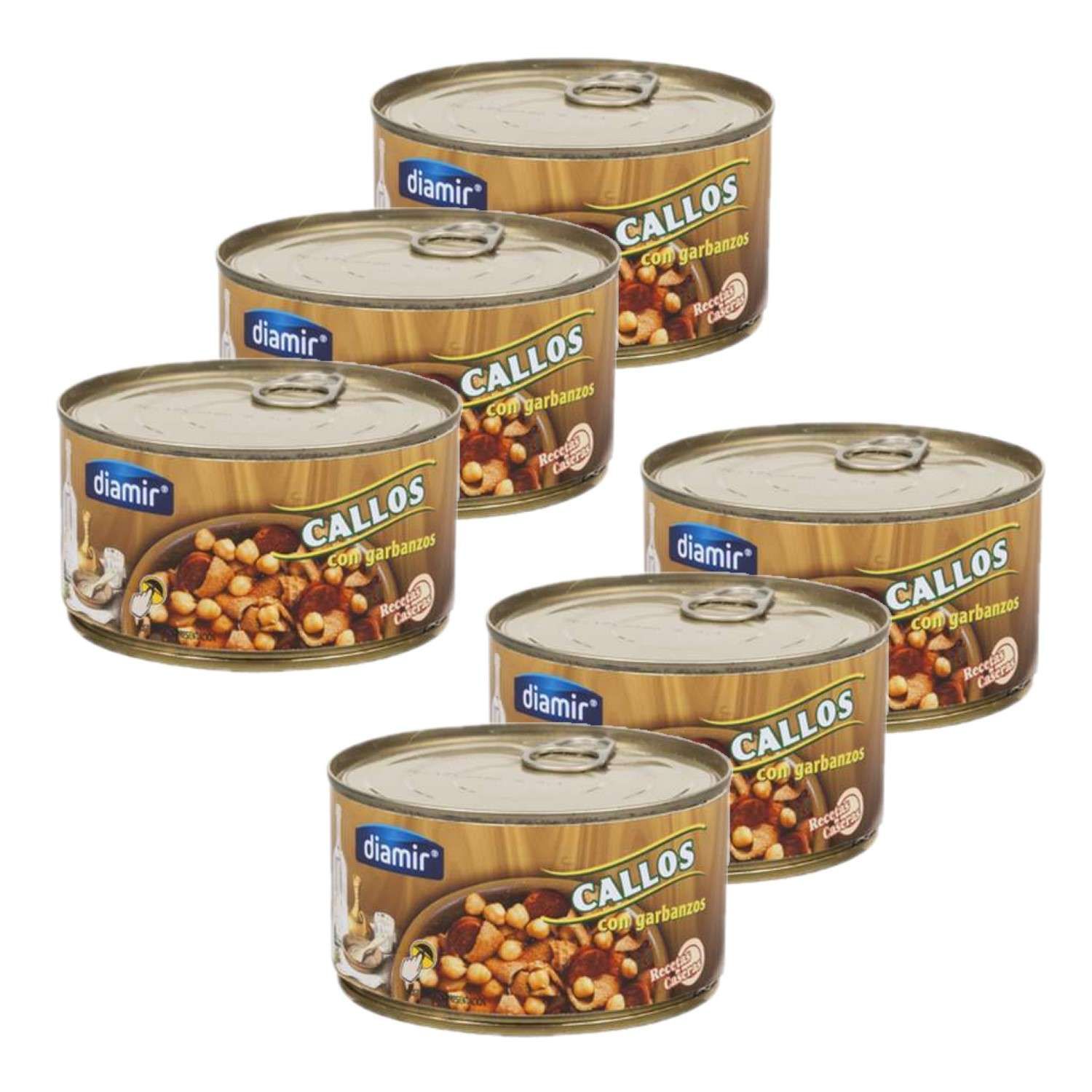 Lot 6x Tripes Aux Pois Chiches - Boîte 380g
