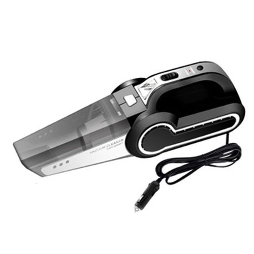 Aspirateur de voiture à main avec gonfleur de pneu, compresseur d'air 12 V et lumière LED