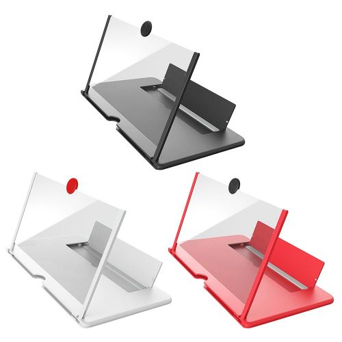 Le Plus Nouveau Pull Typer Amplificateur De Téléphone Portable Effet 3d Haute Définition Grand Écran Avec Support De Bureau Grossissant Pliant Pour Le Jeu De Film