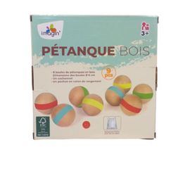 8 Boules De Pétanque En Bois