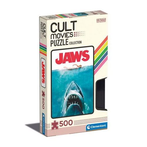 Cult Movies Puzzle Collection Puzzle Jaws (500 Pièces)