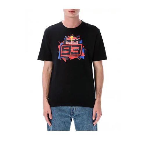 T-Shirt Logo - Rb Marquez Moto Gp Officiel Noir Homme