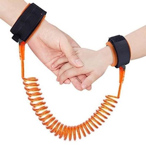 Bracelet De Sécurité Anti-Perte Pour Enfant Bébé Harnais De Sécurité Poignet Laisse Avec Câble Étirable (1.5m)