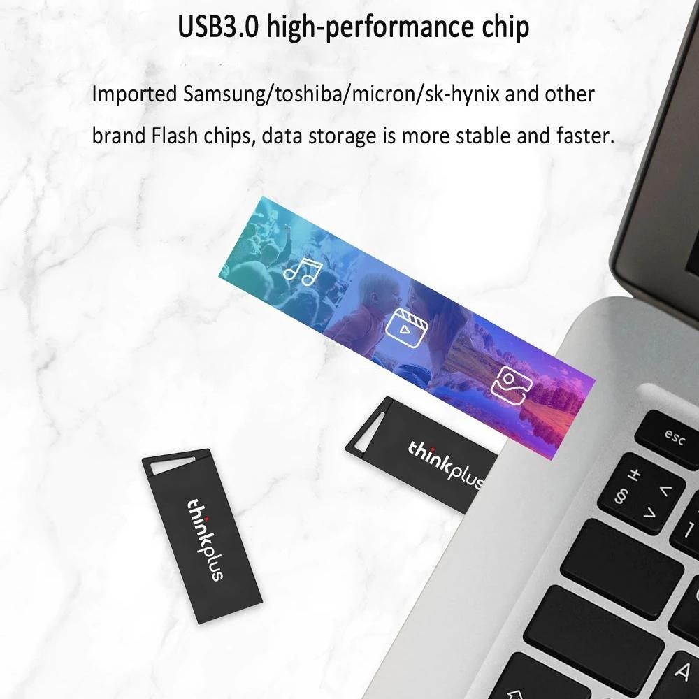 128 Go Lenovo Thinkplus MU231 USB3.0 Flash Drive USB Flash M... - 4