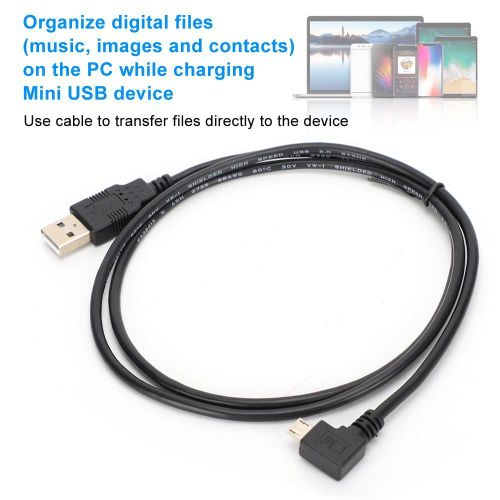 Câble de connexion micro USB vers USB à angle droit