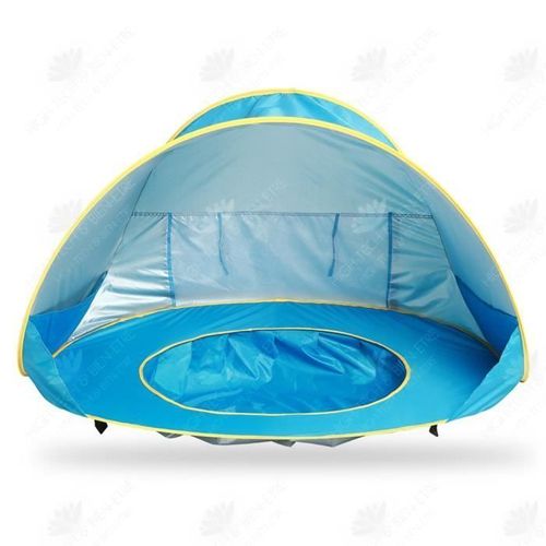Tente De Plage Pour Bébé Anti-Uv Pliable Avec Stockage Et Ouverture Rapide - Htbe®