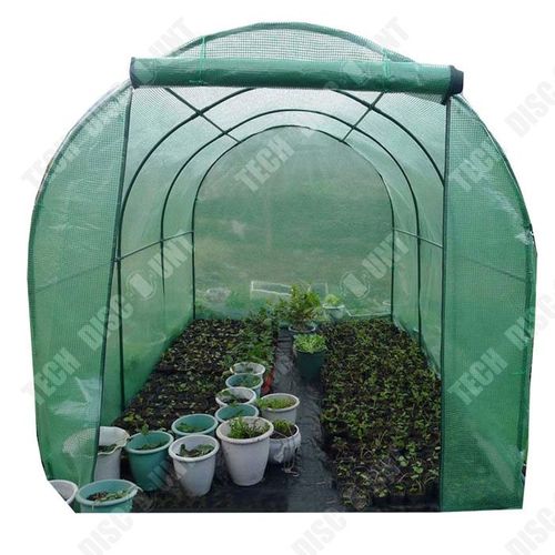 Td Serre De Jardin 3*2*2m Serre À Effet Serre De Pépinière Jardinage Serre Isolée Auvent En Pot De Plantes Vertes Tunnel Plantations
