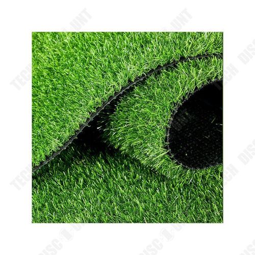 Td® Gazon Artificiel 2*5m=10m² Simulation Fausse Pelouse Tapis Tapis Jardin D'enfants Terrain De Football Artificiel Gazon Vert