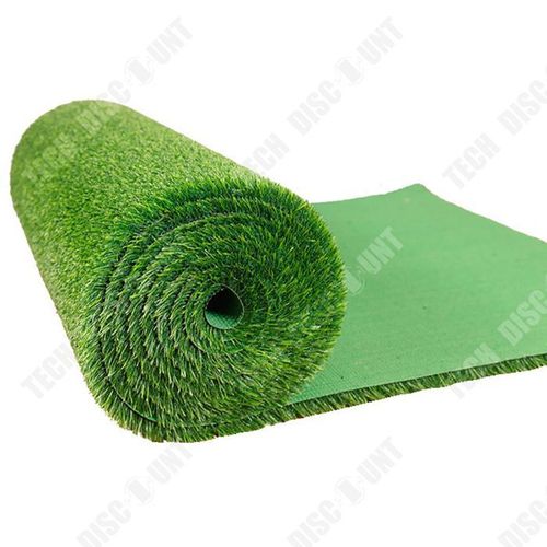 Td Gazon Artificiel 1x10m = 10 M² Simulation Fausse Pelouse Tapis Tapis Jardin D'enfants Terrain De Football Artificiel Gazon Vert
