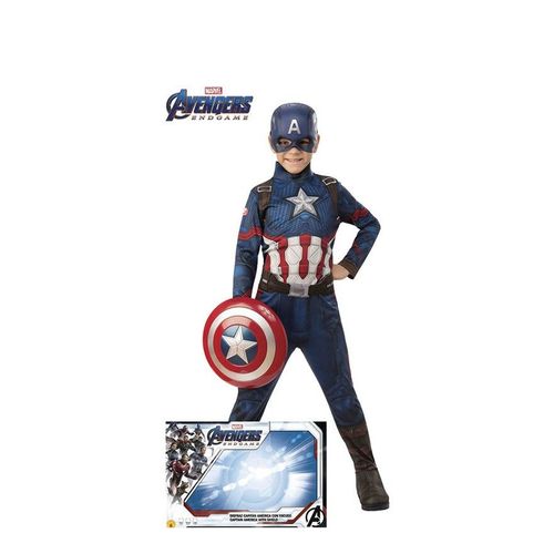 Costume Et Bouclier De Captain America Pour Enfant