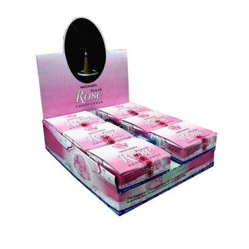 Encens Cônes Fresh Rose Satya 12 Boites