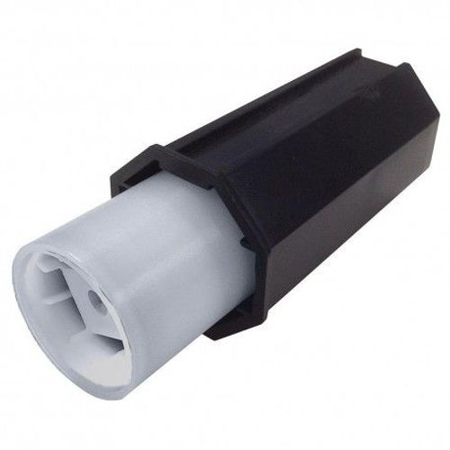 Embout tube volet télescopique sans pointe axe 40 mm.