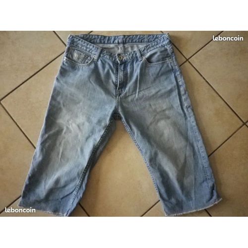 Bermuda - Pantacourt En Jean Kaporal 16 Ans.