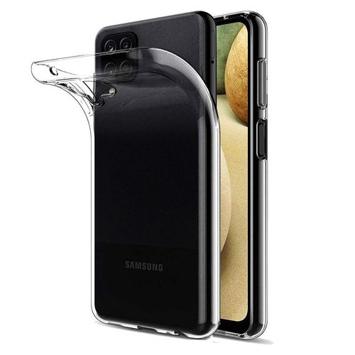 Coque Silicone Pour Samsung Galaxy A12 6.5" Gel Ultraslim Et Ajustement Parfait - Transparent