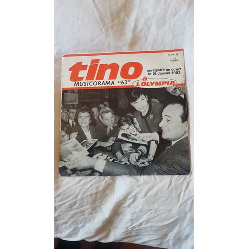 Tino Enregistré En Direct Le 16 Juillet 1963 À L'olympia, Musicorama 63