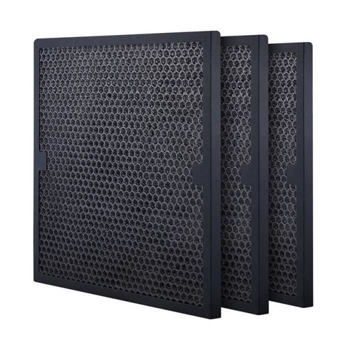 Remplacement de filtre à air - VEVOR - 400 x 400 x 20 mm,lot de 3,noire,purificateurs d'air,équipement restauration dégâts d'eau