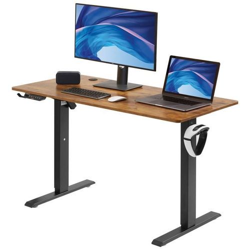 Bureau Assis-Debout Électrique - Vevor - Table Réglable En Hauteur 140x70x(72-110)Cm