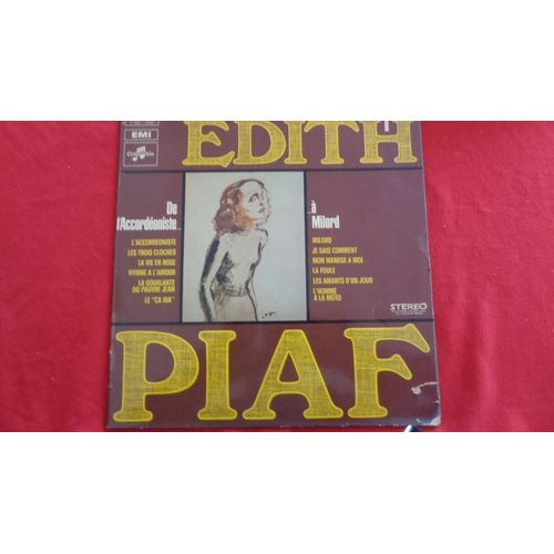 Edith Piaf De L'accordéoniste À Milord