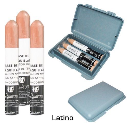 Véritable Cache Barbe Laukrom - Lot De 3 Latino Avec Étui De Rangement 