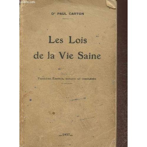 Les Lois De La Vie Saine