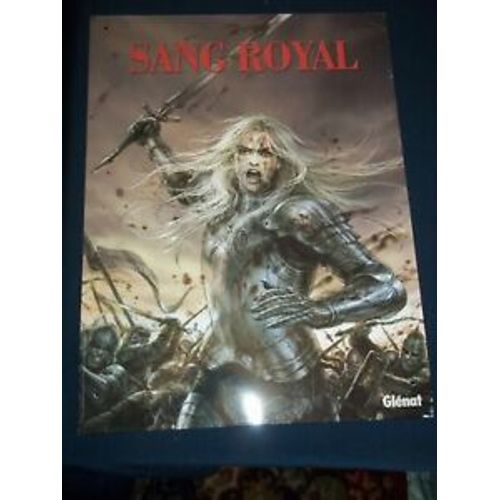 Plaque Émaillé Sang Royal, Liu Dongzi, Jodorowsky, Glénat -