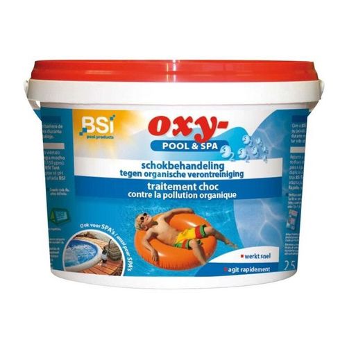 BSI NETTOYANT POUR PISCINES OXY-POOL & SPA 2,5 KG BLEU