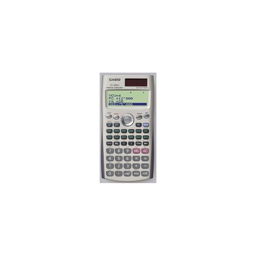 CALCULATRICE CASIO FC 200V GRIS