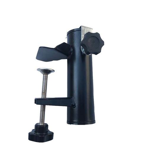 Rambarde Porte-Parasol Pour Accessoires De Parasol De Table ¿¿ Fixer Sur Balcon, Terrasse Ou Table - Jusqu'¿¿ 19-38mm
