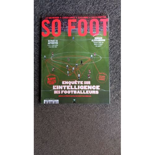 Sofoot N°154 (Mars 2018) : Enquete Sur L'intelligence Des Footballeurs.