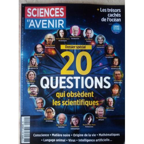 Sciences Et Avenir Numéro 929/930 Juillet Août 2024