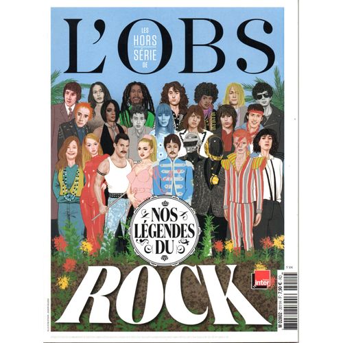L'obs (Hors Série N°106) "Nos Légendes Du Rock" De Novembre 2020