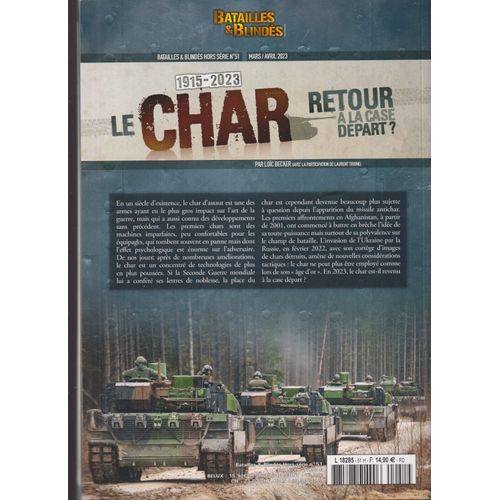 Batailles & Blindés N° 51 B&b Le Char Retour À La Case Départ? Caraktère