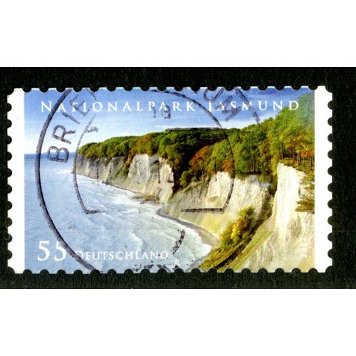 Timbre Oblitéré Deutschland, Nationalpark Jasmund, 2012, 55