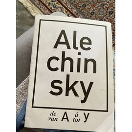 Alechinsky De A À Y Brochure, Musée, Royaume Des Beaux-Arts De Belgique