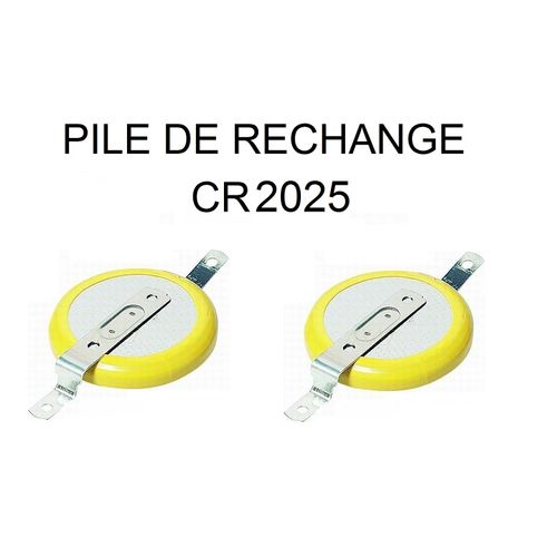 Lot 2 Piles De Rechange Cr2025 - Pokémon Or, Argent, Cristal - Game Boy Sauvegarde